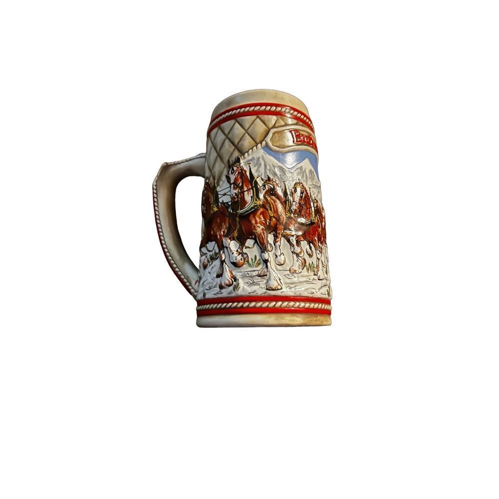 Vintage Budweiser 1985 Series A "Stein the Hitch" Stein